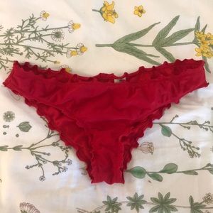Hollister scrunched bikini bottoms